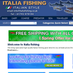 Fishing rods and fishing tackle including reels, lures and lines from Dip and Alcedo